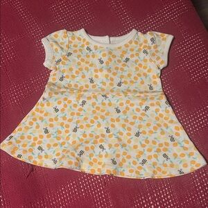 0-3 Months Baby Girl Dress Little Wonders Lemon, Orange, Bee